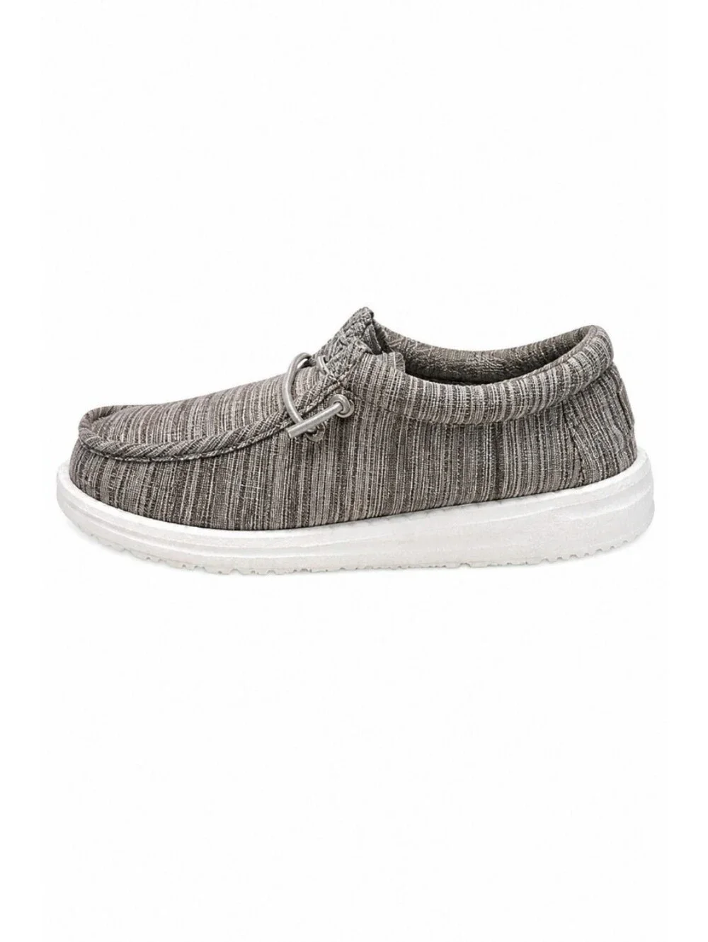 HEYDUDE Gray Casual Child Slip-On Shoes